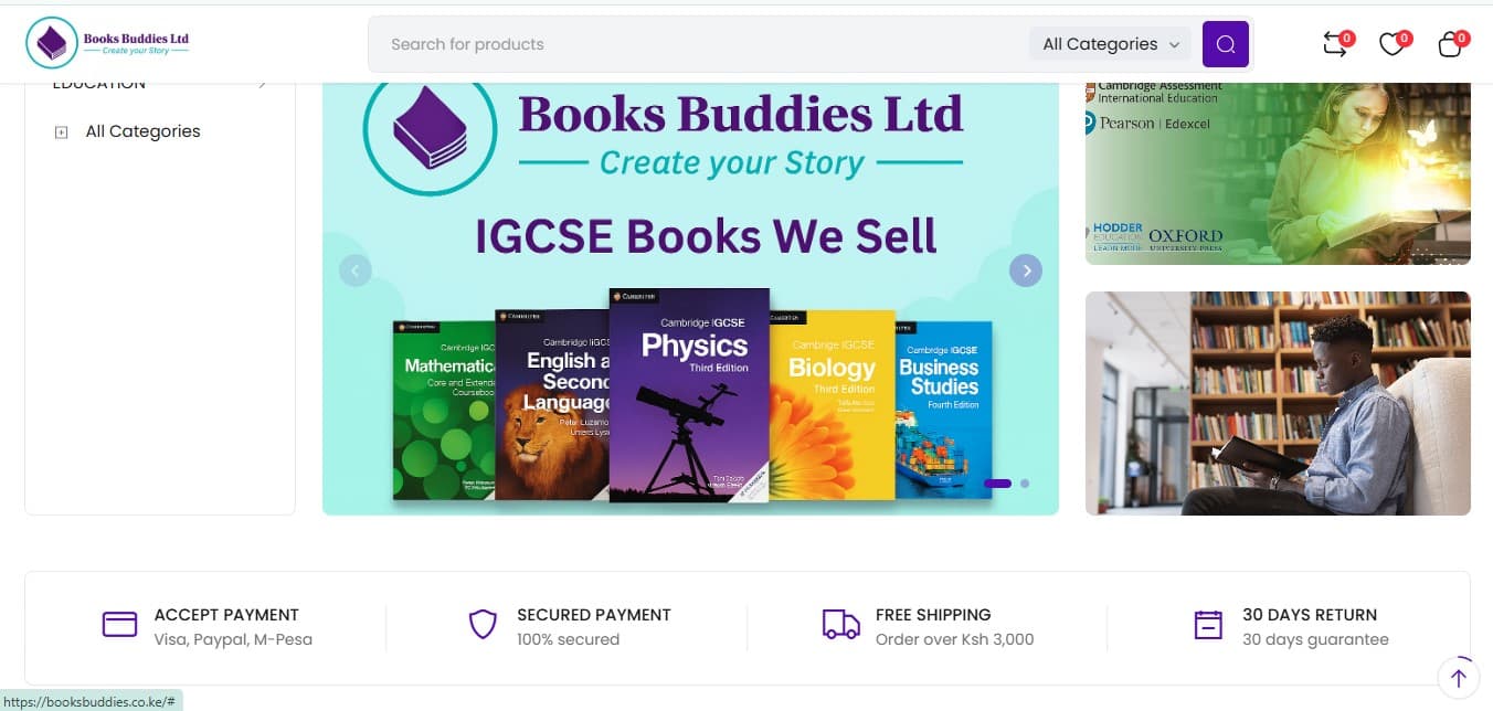 E-commerce Retail Experience screenshot 1